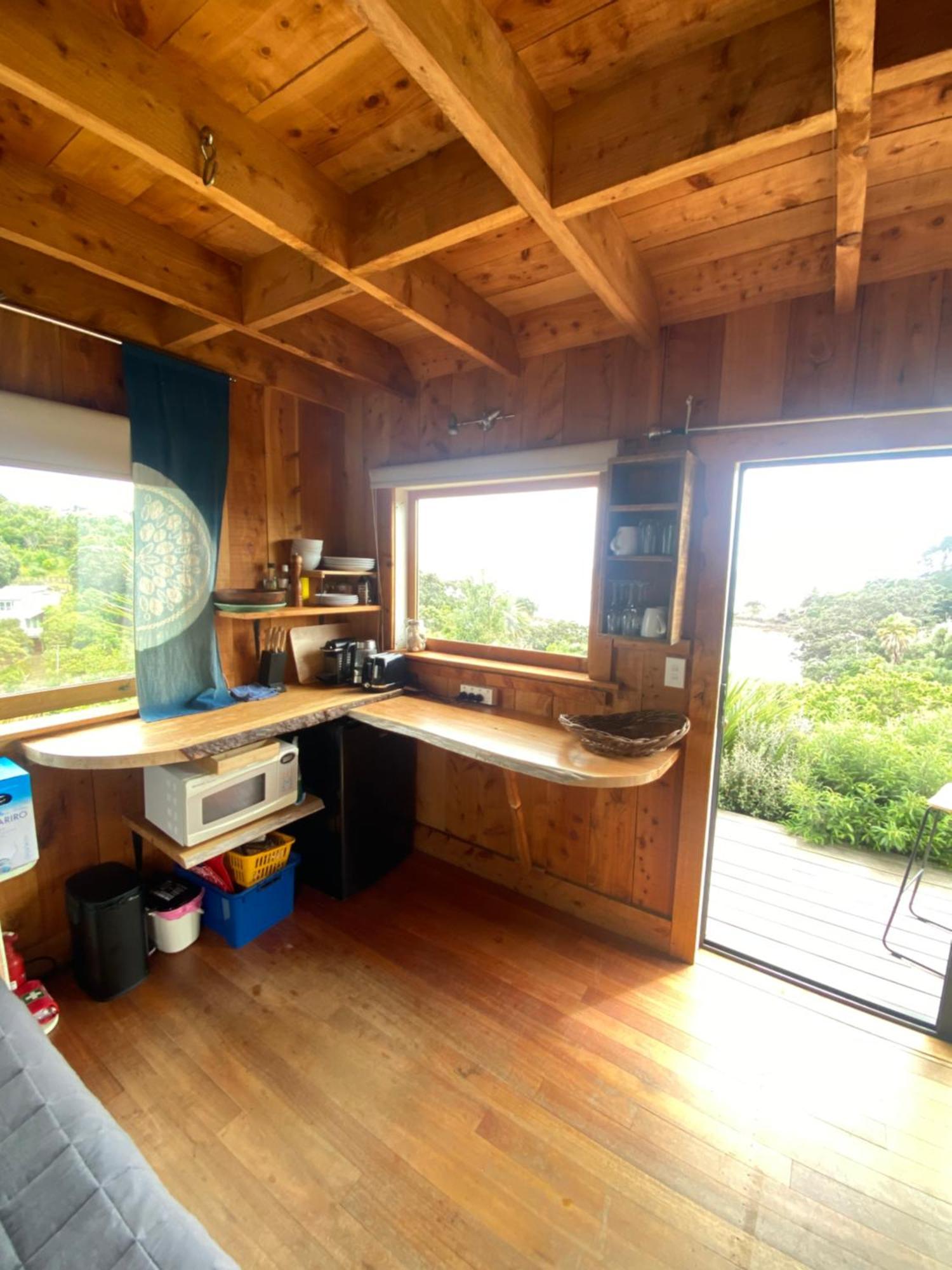 Kereru Cabin - Spectacular Seaviews, Rustic, Glamping Eco Adventure Palm Beach Exteriér fotografie