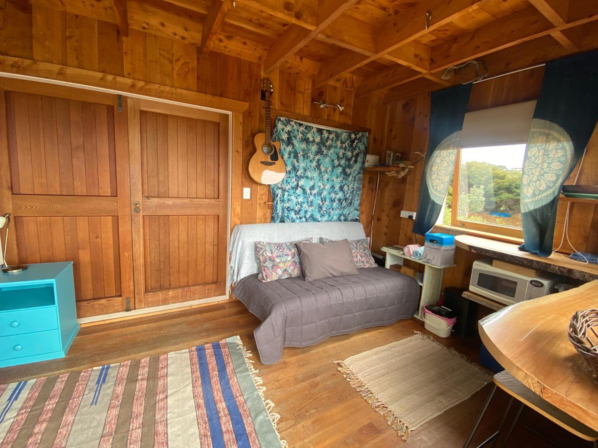 Kereru Cabin - Spectacular Seaviews, Rustic, Glamping Eco Adventure Palm Beach Exteriér fotografie
