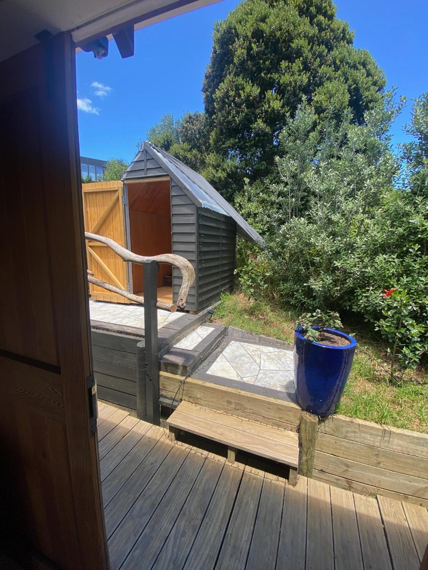 Kereru Cabin - Spectacular Seaviews, Rustic, Glamping Eco Adventure Palm Beach Exteriér fotografie