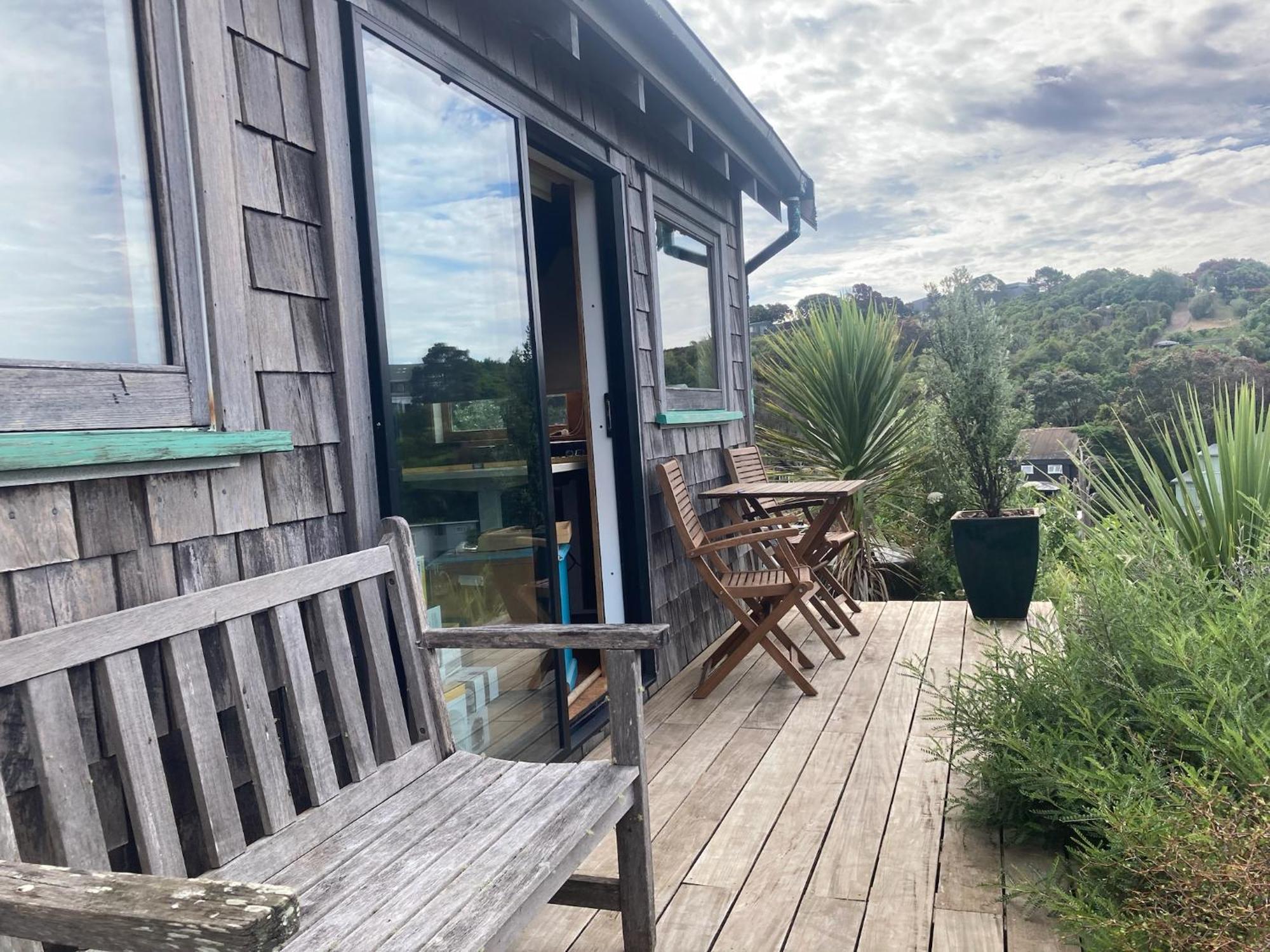 Kereru Cabin - Spectacular Seaviews, Rustic, Glamping Eco Adventure Palm Beach Exteriér fotografie